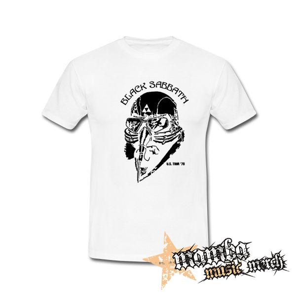BLACK SABBATH - Avengers US Tour 78 - biele pánske tričko