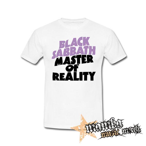 BLACK SABBATH - Master Of Reality - biele pánske tričko