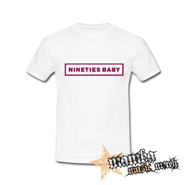 BLACKPINK - Nineties Baby - biele pánske tričko