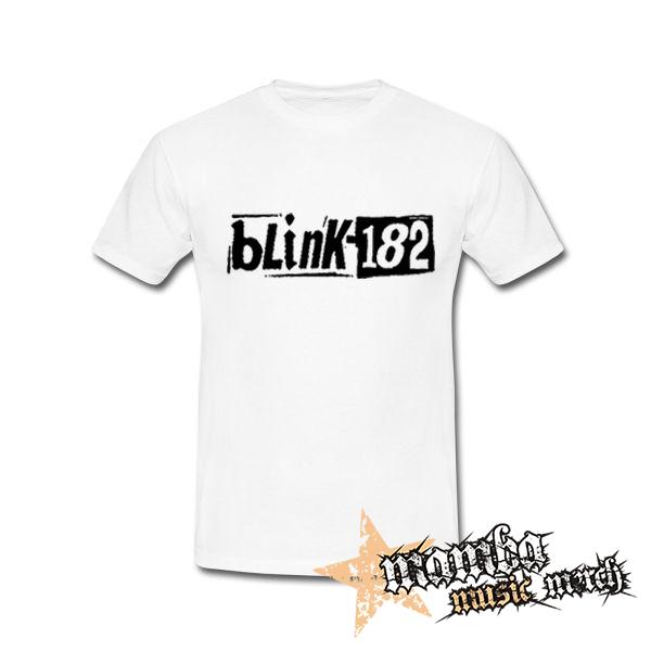 BLINK 182 - Comeback Logo 2023 - biele pánske tričko