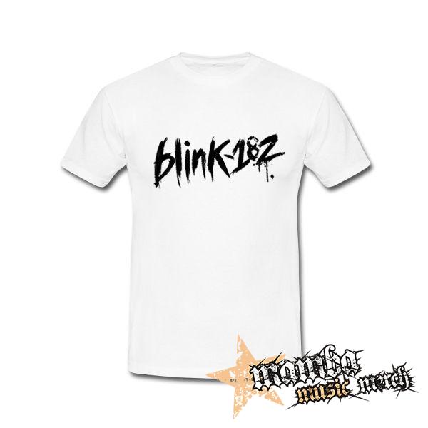 BLINK 182 - Logo - biele pánske tričko