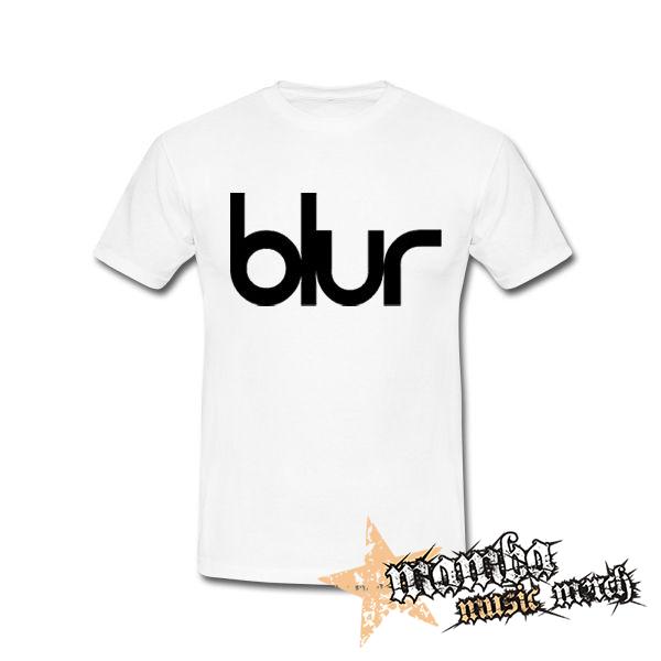 BLUR - Logo - biele pánske tričko