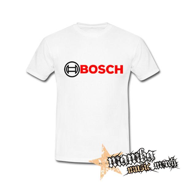 BOSCH - Logo - biele pánske tričko