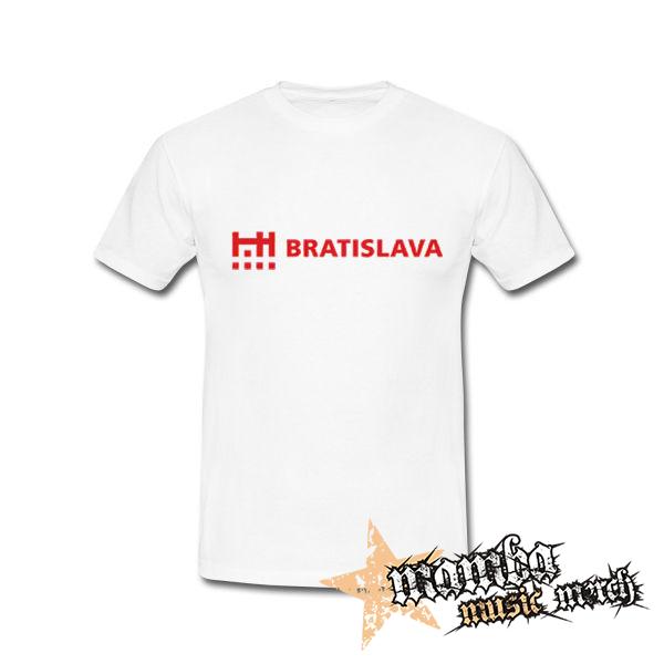 BRATISLAVA - biele pánske tričko