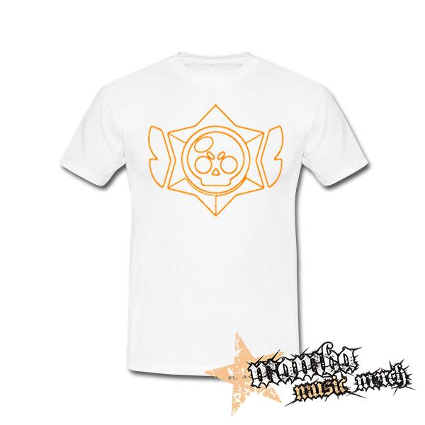 BRAWL STARS - Neon - biele pánske tričko