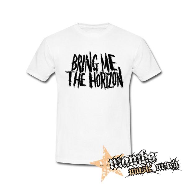 BRING ME THE HORIZON - Logo - biele pánske tričko
