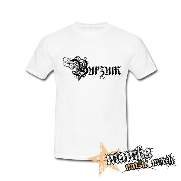BURZUM - Logo 2 - biele pánske tričko