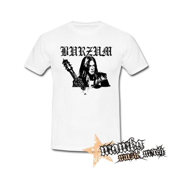 BURZUM - Varg Portrait - biele pánske tričko