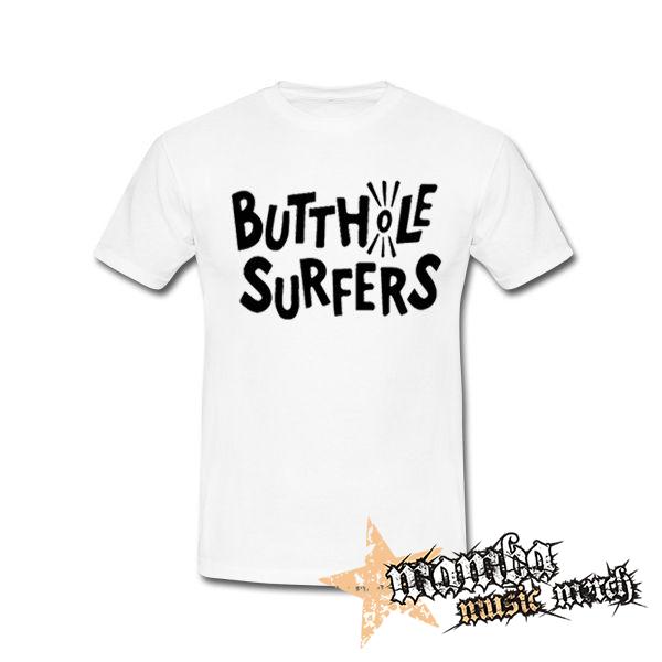 BUTTHOLE SURFERS - Logo - biele pánske tričko
