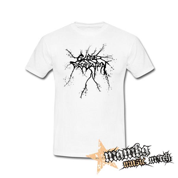 CATTLE DECAPITATION - Logo - biele pánske tričko