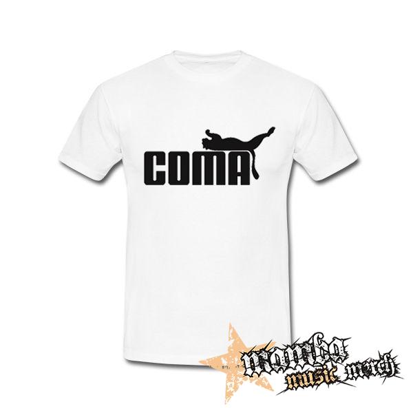 COMA - biele pánske tričko