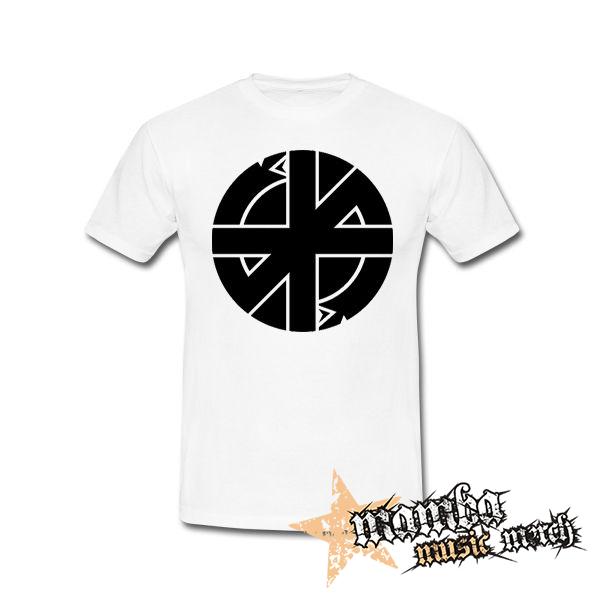 CRASS - Symbol Crest - biele pánske tričko