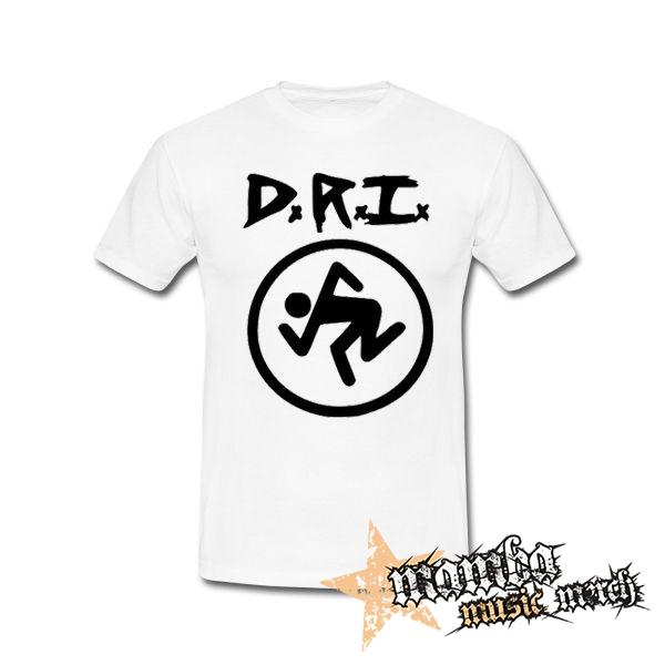 D.R.I. - Logo Symbol - biele pánske tričko
