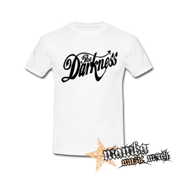 DARKNESS - Logo - biele pánske tričko