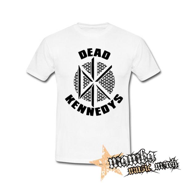 DEAD KENNEDYS - White Logo - biele pánske tričko