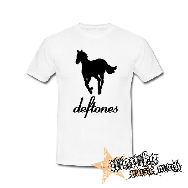 DEFTONES - Pony - biele pánske tričko
