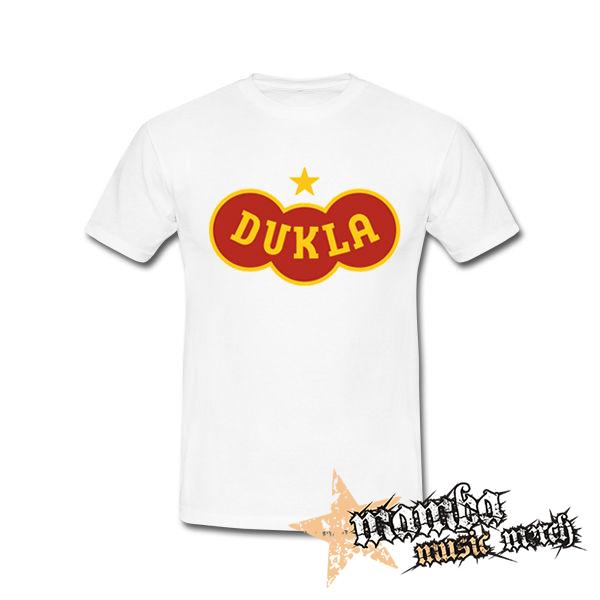 DUKLA - biele pánske tričko