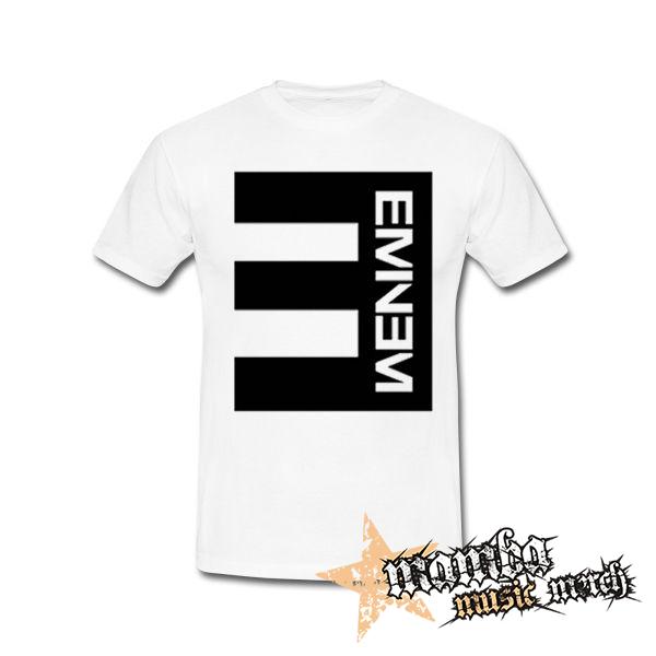 EMINEM - Logo Crest - biele pánske tričko