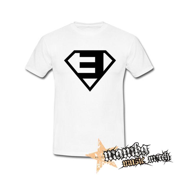 EMINEM - Superman Symbol - biele pánske tričko