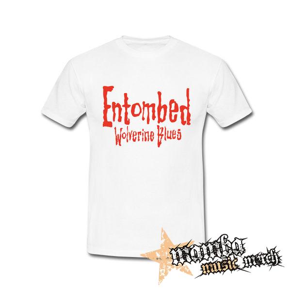 ENTOMBED - Wolverine Blues - biele pánske tričko