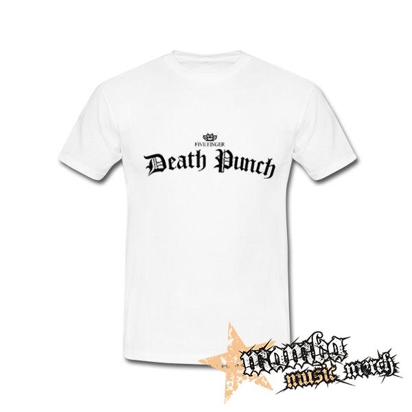 FIVE FINGER DEATH PUNCH - biele pánske tričko