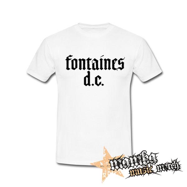 FONTAINES D.C. - Logo - biele pánske tričko