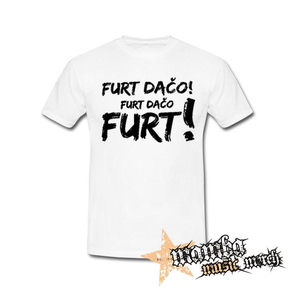 FURT DAČO - biele pánske tričko
