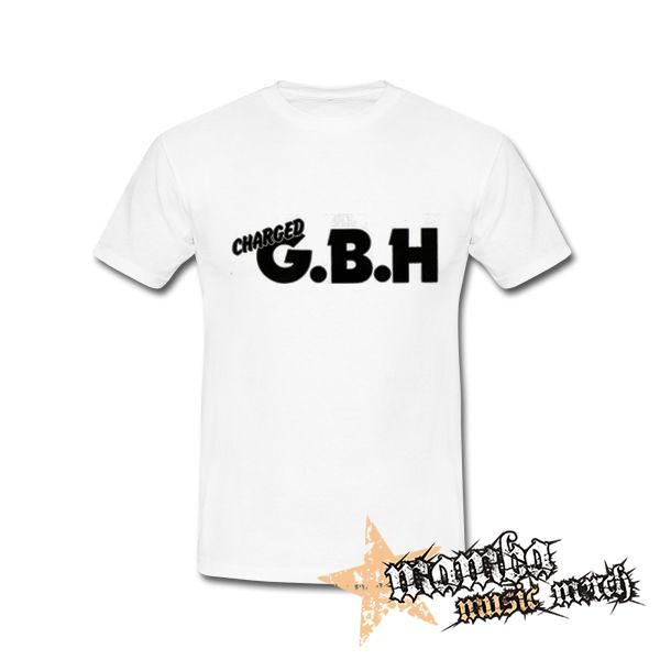 GBH - Logo - biele pánske tričko