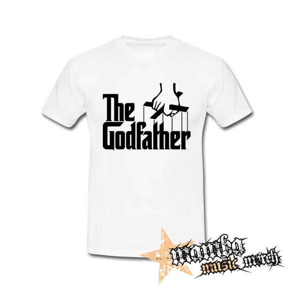 GODFATHER - Logo - biele pánske tričko