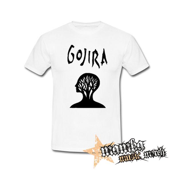 GOJIRA - Crest - biele pánske tričko