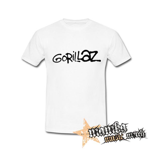 GORILLAZ - Logo - biele pánske tričko