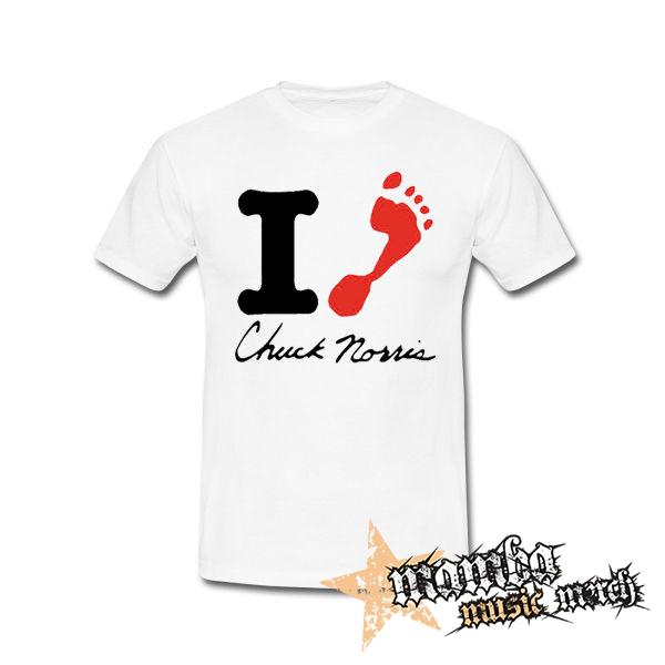 CHUCK NORRIS - I Love Chuck Norris - biele pánske tričko