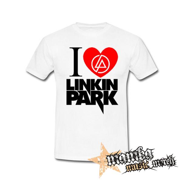 I LOVE LINKIN PARK - biele pánske tričko
