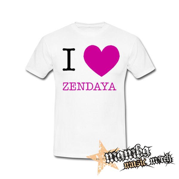 I LOVE ZENDAYA - biele pánske tričko