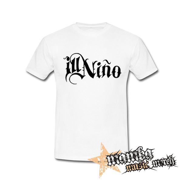 ILL NINO - Logo - biele pánske tričko