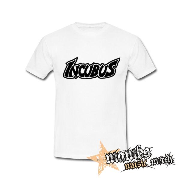 INCUBUS - Logo Cult Trash Death Metal Band - biele pánske tričko