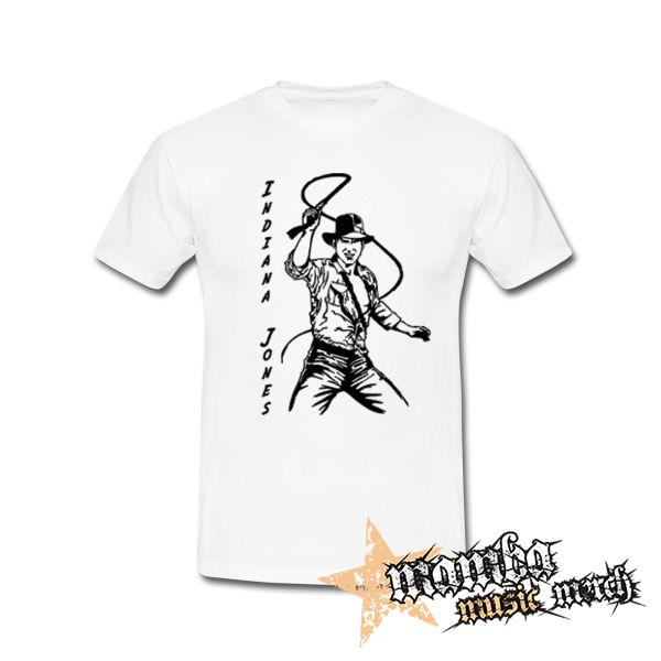 INDIANA JONES - biele pánske tričko