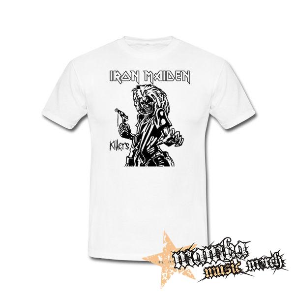 IRON MAIDEN - Killers - biele pánske tričko