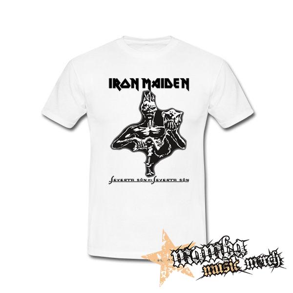 IRON MAIDEN - Seventh Son Of A Seventh Son - biele pánske tričko