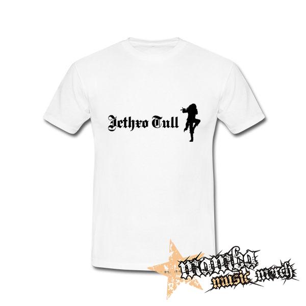 JETHRO TULL - Logo - biele pánske tričko