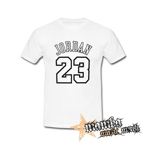 JORDAN 23 - Logo - biele pánske tričko