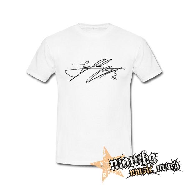 JUNGKOOK - Signature - biele pánske tričko