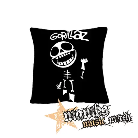 GORILLAZ - Logo plus BONESY - vankúš