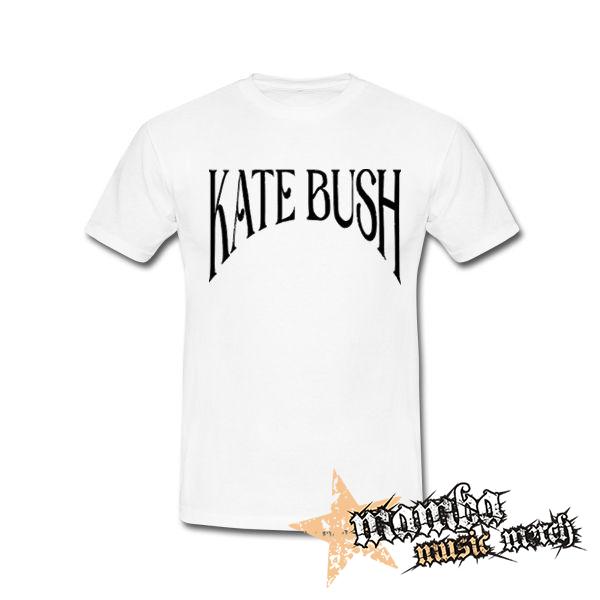 KATE BUSH - Logo - biele pánske tričko