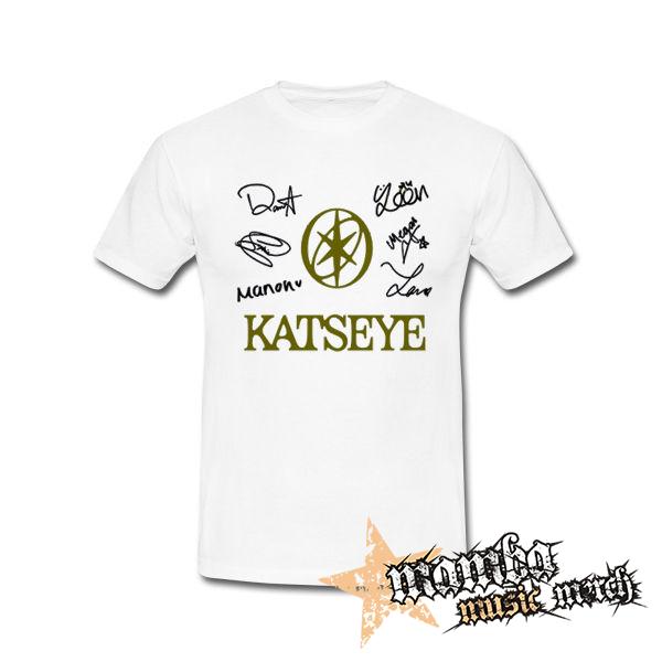 KATSEYE - Logo Signature - biele pánske tričko