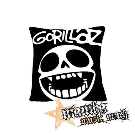 GORILLAZ - Noodle Skull Face - vankúš