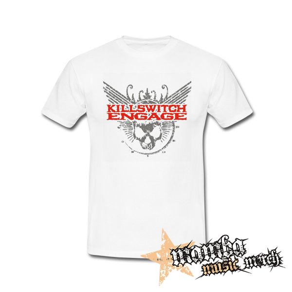 KILLSWITCH ENGAGE - Logo - biele pánske tričko