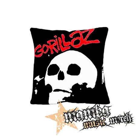GORILLAZ - Skull - vankúš