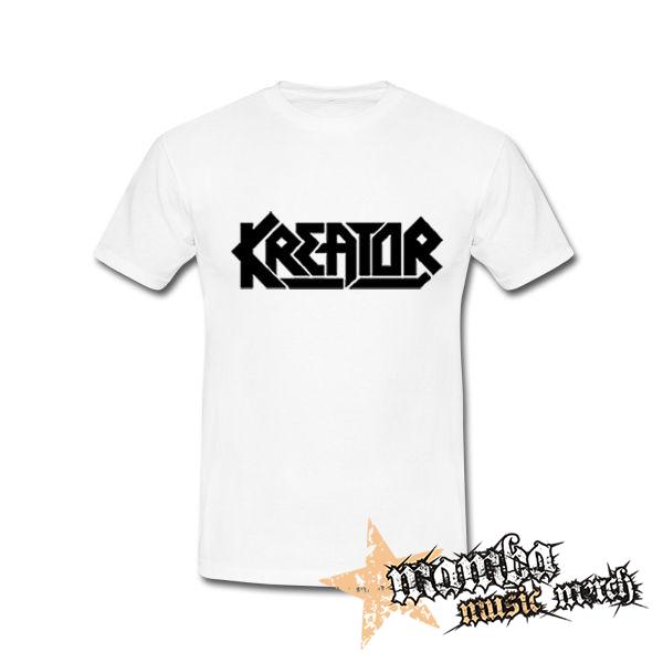 KREATOR - Logo - biele pánske tričko