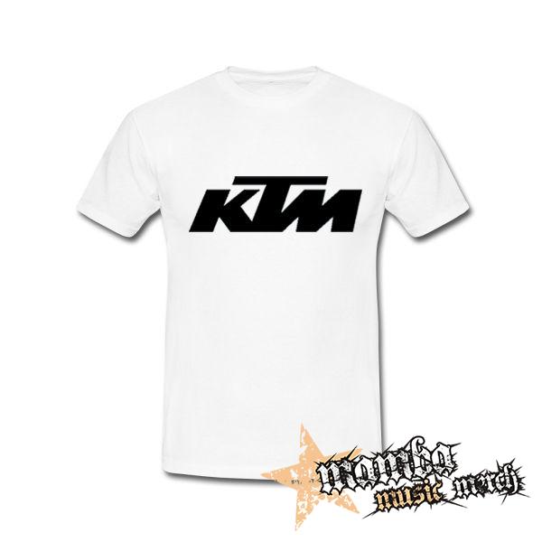 KTM - Logo - biele pánske tričko